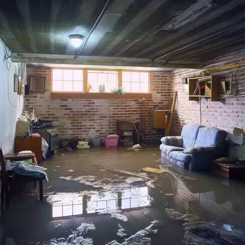 Flooded Basement Cleanup in Coopertown, TN